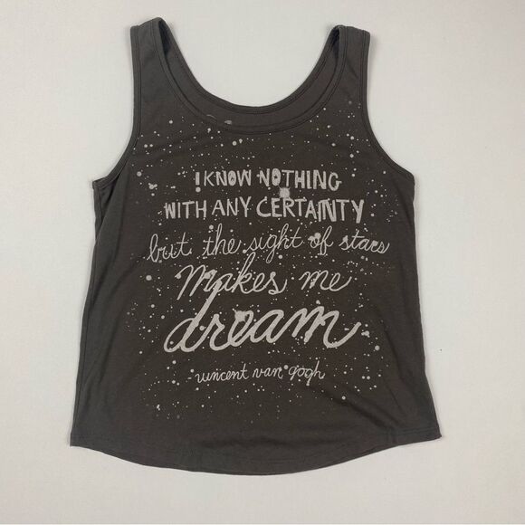 Van Gogh Quote Tank Top - Picture 1 of 3